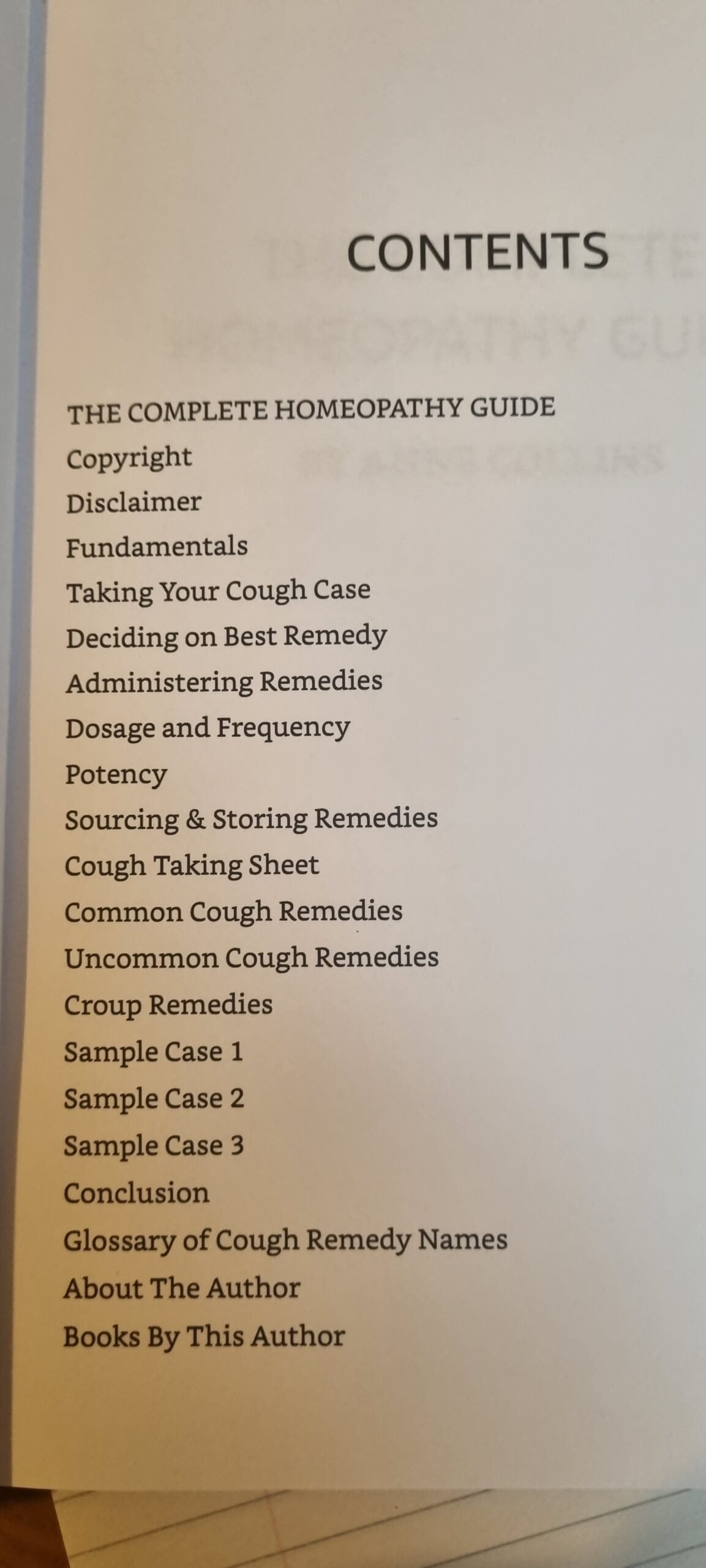 Homeopathy for Coughs